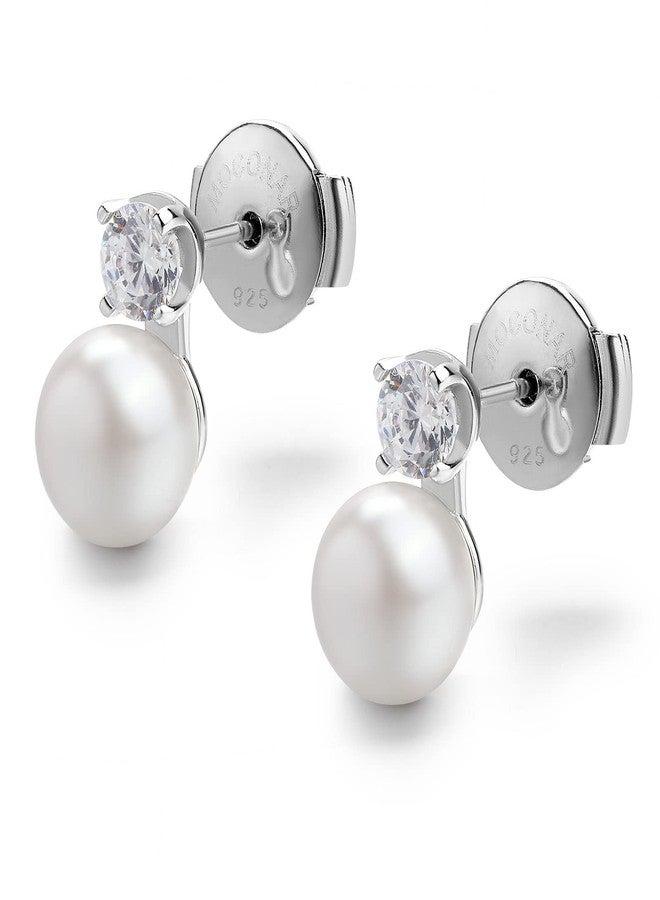 Moconar مشابك أقراط Moconar مطلية بالذهب الأبيض عيار 14 قيراطًا، مشابك بديلة آمنة مضادة للحساسية لأقراط ذات مسمار مشقوق 0.027 بوصة - 0.039 بوصة (7 مم - 10 مم) - Image 3